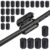 25PCS Ferrite Ring Core Set, Anti-Interference High-Frequency Soft Magnetic Buckle Black Clip-on USB Data Cable Clips Ring Shielded EMI RFI Noise Suppressor for 3.5/5/7mm Inner Diameter USB Cords