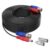 SANNCE Special Design 30M/100 Feet BNC Video Power Cable For HD CCTV Camera DVR Security System (Black)