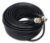 DRUT 20m BNC to BNC Cable Lead, Coaxial RG59/RG59U 75ohm for CCTV Video Camera, Male to Male Plugs 65ft