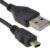 kenable – USB 2.0 24AWG Hi-Speed A to Mini-B 5 Pin Cable | Power & Data Transfer | Compatible with Digital Cameras | Shielded for Durability, Black, 2m