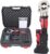 Professional Electric Hydraulic Crimping Tool Kit, Cable Lug Crimper, 16-300mm² Range, Grey, Cast Steel