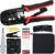RJ45 Crimp Tool Kit, Preciva 97-in-1 Ethernet Crimping Network Toolkit for 8P/6P RJ11, RJ12, RJ45, CAT5, CAT5E, Computer Maintenance LAN Cable Tester Repair Set, Cable Tester, Wire Stripper