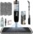 360° 3-in-1 Microfiber Spray Mop for Floor Cleaning Dry Wet Dust Mop for Hardwood, Laminate, Tile & Wood Floors Large Capacity Bottle 3 Reusable Pads Scraper Holder Kitchen Multi-Surface