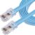 StarTech.com ROLLOVERMM6 Cisco Console Rollover Cable, RJ45 Ethernet, Network Cable, RJ-45 (M) to RJ-45 (M), 6 ft Moulded, Flat, Blue