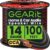 GearIT Speaker Wire Audio Cable CCA 2×2.5mm≤ (30.48 Meters – Black) Copper Clad Aluminum – Great for Hi-Fi Home Theater and Car Speakers – 14 Gauge AWG, 100 Feet