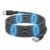 Magnetic USB A to C Cable with Self-Coiling Design, 3.3ft 100w Fast Charging Nylon Braided Cord, Retractable Coiled Flexible Lead for iPhone 16 15 iPad Samsung Galaxy Ultra Pixel 9, Home Office Travel