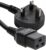 kenable UK Mains C19 Uninterrupted Power Supply UPS/Server Mains Power Cable 1m [1 metres]
