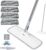 Microfiber Mop for Cleaning Floors, 140CM Flat Wet Dry Dust Mop with 4 Washable Pads for Laminate Hardwood Wooden Wall Hard Bathroom Kitchen