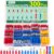 300Pcs Electrical Crimp Connectors 0.5-6.0mm² Insulated Crimp Terminals Ring Fork Male Female Butt Electric Wire ConnectorTerminals Set for Automotive Mechanics Repairs