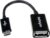 StarTech.com 5in Micro USB to USB OTG Host Adapter – Micro USB Male to USB A Female On-The-GO Host Cable Adapter (UUSBOTG)