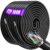 Ethernet Network Cable 100m Bulk Shielded, Internet Cable 100m High Speed | FTP 23AWG Shielded Gigabit Anti-jamming Flame Retardant Weatherproof Direct Burial Ethernet LAN Cable | Cat6, CCA, RJ45