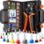 SOMELINE Crimping Tools Set with 24 Types of Ferrules – Ferrule Pliers 0.25-10mm²(AWG 24-8) I Electricians Tools, Crimper, Crimping Pliers, Wire Crimping Tool, Crimping Tool