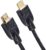 Amazon Basics HDMI Cable, 6ft, 4K@60Hz, High-Speed 4K HDMI 2.0 Cord (18Gbps), 2160p, 48 bit, Compatible with TV/PS5/Xbox/Roku, Black