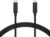 Amazon Basics USB-C to USB-C 4 Fast Charger Cable, 40 Gbps, 8K Video, 240W, USB-IF Cert, Thunderbolt 4/3 Compatible, for Apple iPhone 16/15, iPad, Samsung Galaxy, Tablets, Laptops, 1 m, Black