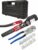 AMZCNC 10 Tons 9 Dies Hydraulic Crimper, Hydraulic Crimping Tool 4-70mm², Wire Battery Cable Lug Terminal Crimper