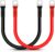 Battery Inverter Cable, Lpluziyyds 2pcs 4AWG/22mm² 50cm 12V Red and Black Car Battery Charger Cable Leads with M10 Ring Terminals Copper Wire for Truck, Motorcycle, Solar, RV, Marine