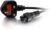 C2G 0.5m UK Laptop Power Cord (BS 1363 to IEC 60320 C5) Black