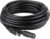 3 Meter CCTV 2.1 x 5.5mm DC 12V Power Extension Cable Black Male to Female, Power Supply Adapter Extender Cord for CCTV Security Cameras, DVRs, LED Strips, Routers