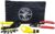 Coax Installation Kit with F Connectors, Cable Cutter, Compression Tool, Stripper, More Klein Tools VDV026-211