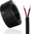 Flat 2 Core Cable Twin Red/Black Copper Trailer Caravan Auto Boat Cable Wire 12V/24V,Suitable for LED Light Wiring Connections(2 Core 0.5mm²,20M)