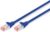 Digitus LAN Cable Cat 6-2m – RJ45 Network Cable – S/FTP Shielded – 1 Gbps – Compatible with Cat6A and Cat7 – Blue