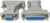 DRUT D9 Female to D25 Female Serial Adapter – 9-Pin to 25-Pin DB Connector, Fully Wired for RS-232 Devices
