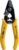 Jonard Tools JIC-375 Three Hole Fibre Optic Stripper with TPR Handle, 6″ Length