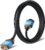 MutecPower 3m VGA Cable, 15 Pin, High Resolution, Blue/Black, Male to Male, for Projectors, Displays, HDTVs
