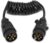 7 Pin Trailer Board Extension Lead with Socket Connector, 2M Caravan Trailer Extension Lead Cable Adapter for Caravan Car Tow Conversion