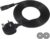 power 5M UK 3PIN Plug to IEC C7 Figure 8 Replacement Mains Cable Compatible with PS5, Xbox Series X, tv, Samsung, LG, Sony