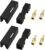 2 Sets Fibre Optic Cable Connector Repair 61136906535 Compatible with BMW, Mercedes, Audi Black