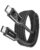 Silkland USB 4 Cable for Thunderbolt 4 2M, 40Gbps Data Sync, 8K/5K@60Hz, 240W Fast Charging, USB C Thunderbolt Cable, Compatible for MacBook, iPhone 16, iPad, SSD, Docking, eGPU, Black