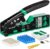 Solsop RJ45 Crimp Tool Pass Through – Cat6 Crimping Tool for Cat5 Cat5e Cat6 8P8C Connector, All-in-one RJ45 Crimping Tool and LAN Tester