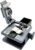 TM20 Fiber Cleaver with 24 Cleaving Spots by Precision CNC Machining, Optical Fiber Cutter Tool with 3 in 1 Fixture and Automatic Rebound Slider Rail