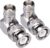 TUOLNK 2pcs BNC Male to Female Elbow Adapter 90 Degree RF Coax Adapter for Security Cameras/Extension Cable BNC Connector Right Angle