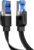 UGREEN Ethernet Cable 3M, Cat 8 Internet Cable Flat High-Speed 40Gbps 2000Mhz Network Cable, Gigabit Braided RJ45 LAN Cable Patch Cord Compatible for PC/Laptop, PS5, Xbox, Modem, Router, Switch, TV