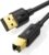 UGREEN USB A to USB B Printer Cable 5ft – High-Speed for HP, Canon, Brother, Samsung, Dell, Epson, Lexmark, Xerox, and More