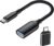 USB C to USB 3.0 Adapter, Type C Male to USB Female OTG Cable, Thunderbolt 3 to USB Adapter, Compatible with iPhone 15 Pro Max/15 Plus/15, iPad Pro, Google Pixel, Macbook Pro/Air, Samsung Galaxy
