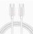 USB-C to USB-C Fast Charging Cable – Durable Braided Type-C Power Lead, Quick Charge & High-Speed Data Sync Cord for Phones, Tablets & Laptops
