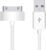 USB Sync and Charging Data Cable compatible with iPhone 4/4s, 3G/3GS, iPad 1/2/3, 30-Pin Cables Charger Lead – 1M White