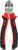 WISEUP Side Cutters, 150 mm Professional CR-V Cable Scissors, Precision Cutting Pliers, Ergonomic High Lever Cable Cutter, Wire Cutter for Soft Wires and Fibre Optic Guides
